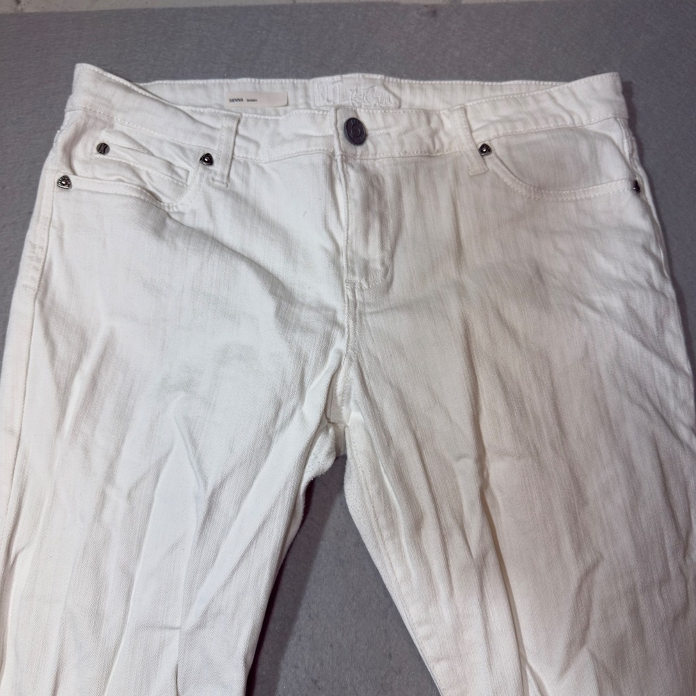 Kut from the Kloth Sienna Skinny‎ White Jeans Size 14 KP488MF3M Stretch Denim